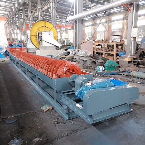 Equipamento classificador espiral de mineração de alta eficiência
